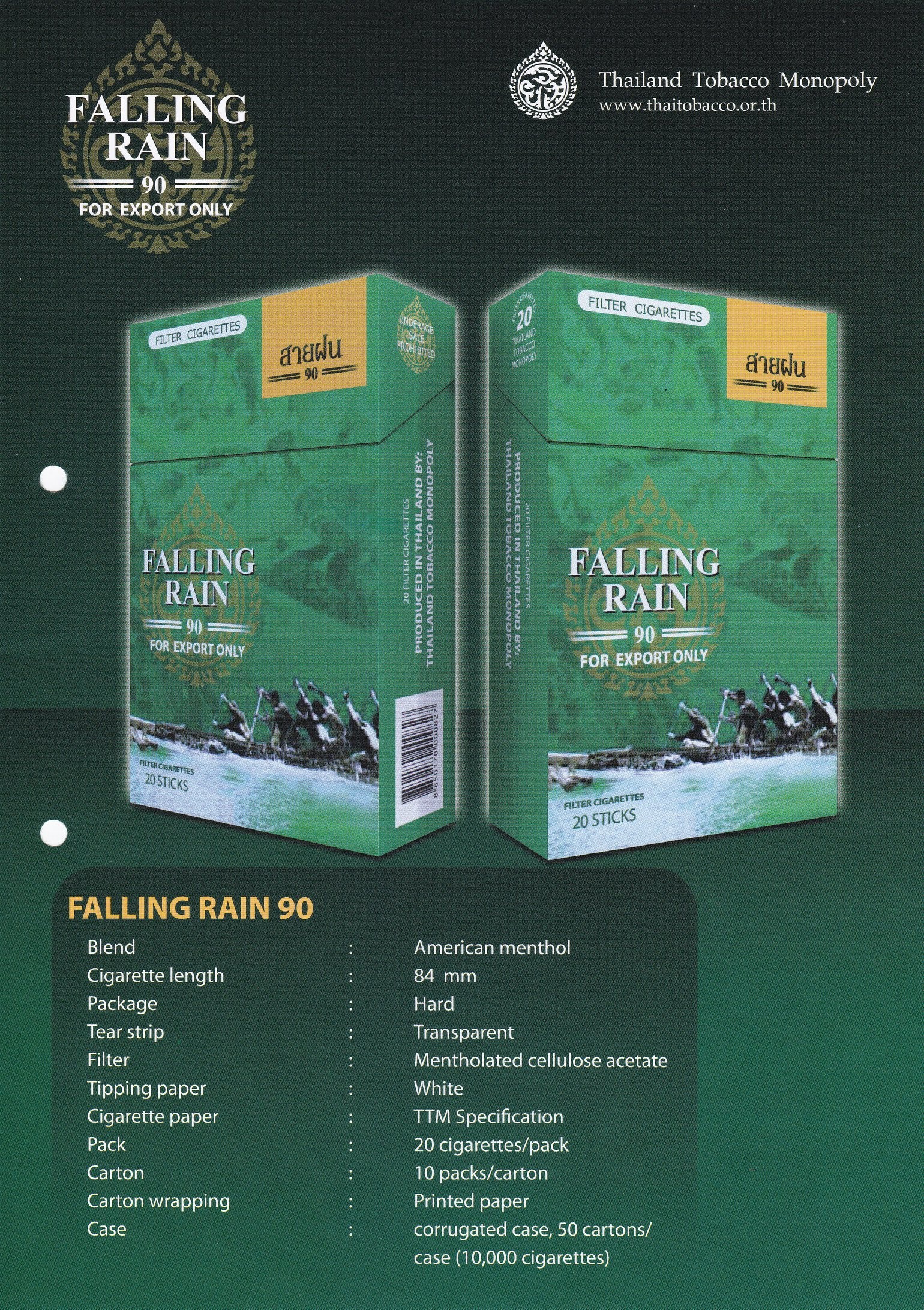 KING STAR ASIA : THAILAND CIGARETTE EXPORTER